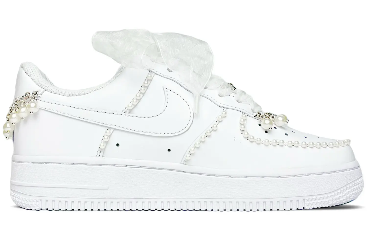 

Кроссовки Nike Air Force 1 Skateboard Shoes Women's Low-Top White, белый