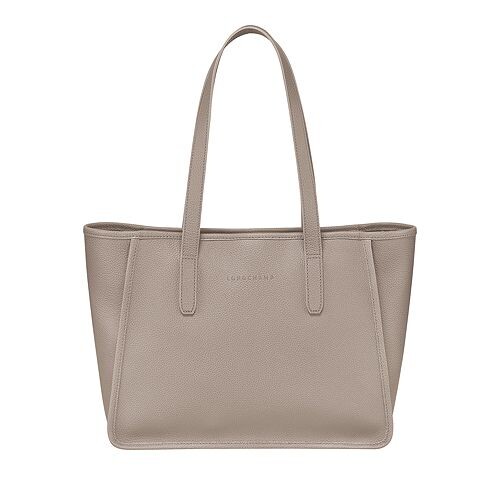 

Ле Фулон&;eacute; Кожаная сумка-тоут Longchamp, цвет Tan/Beige