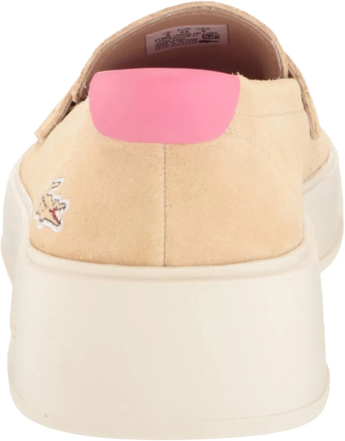 Мужские лоферы Lacoste, Tan/Off White — фото 3