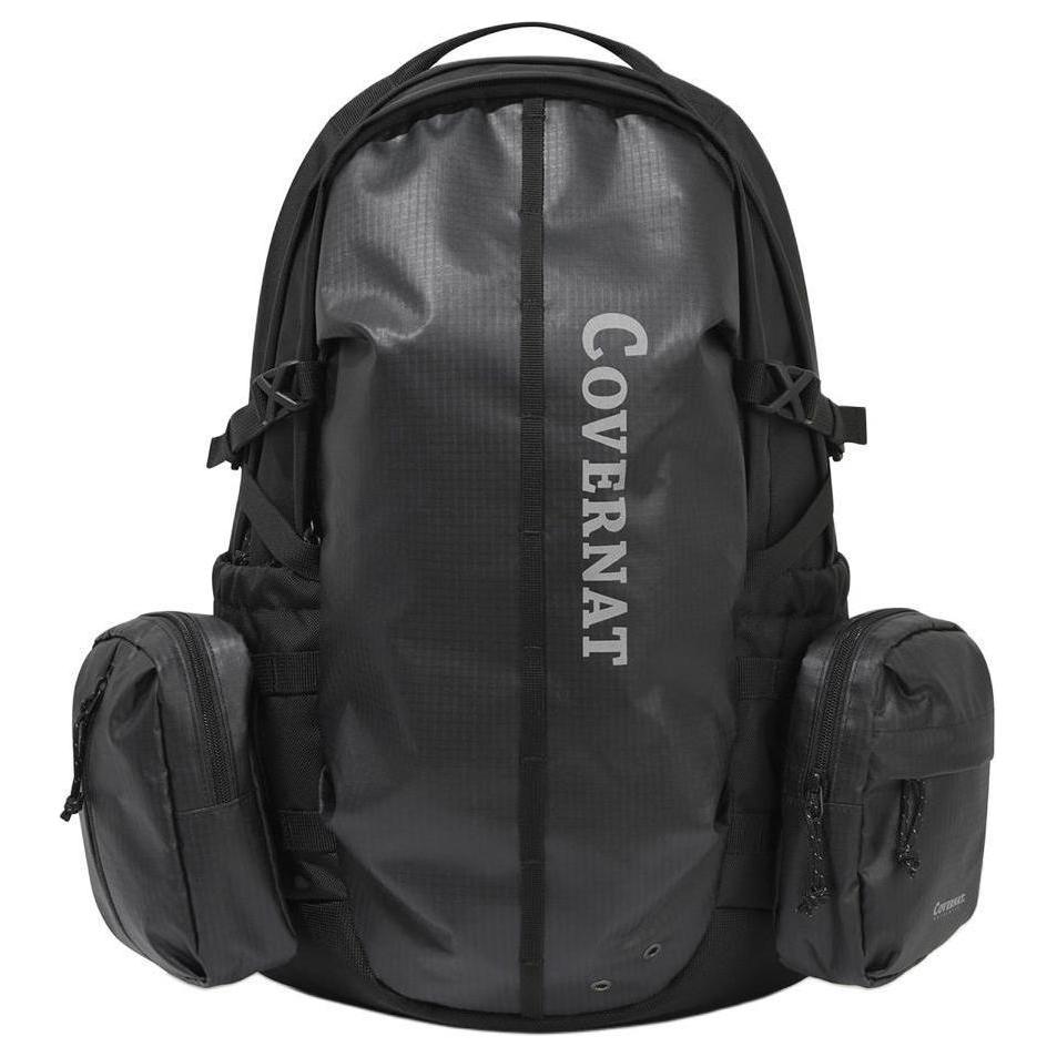

COVERNAT Рюкзак из переработанного полиэстера обычный мужской черный, Black