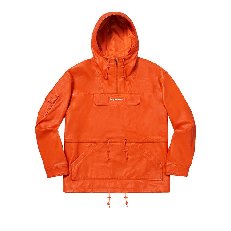 

Анорак Supreme Leather Anorak, Orange