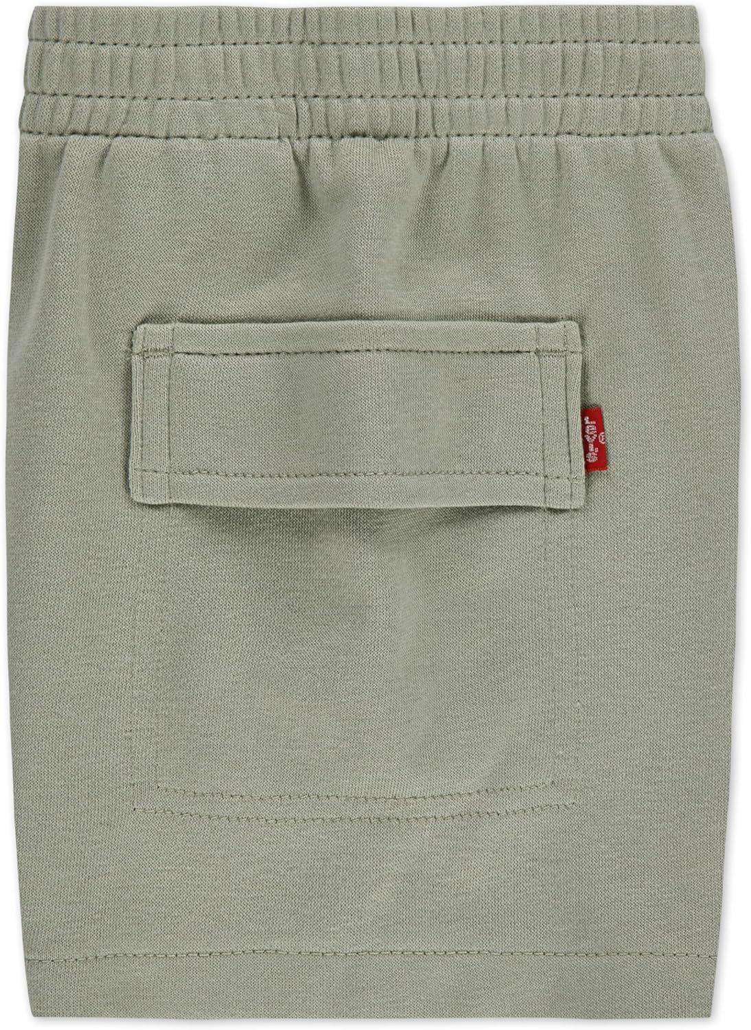 Комплект из двух предметов: футболка с принтом и шорты Levi's для мальчиков и малышей, Oatmeal — фото 4