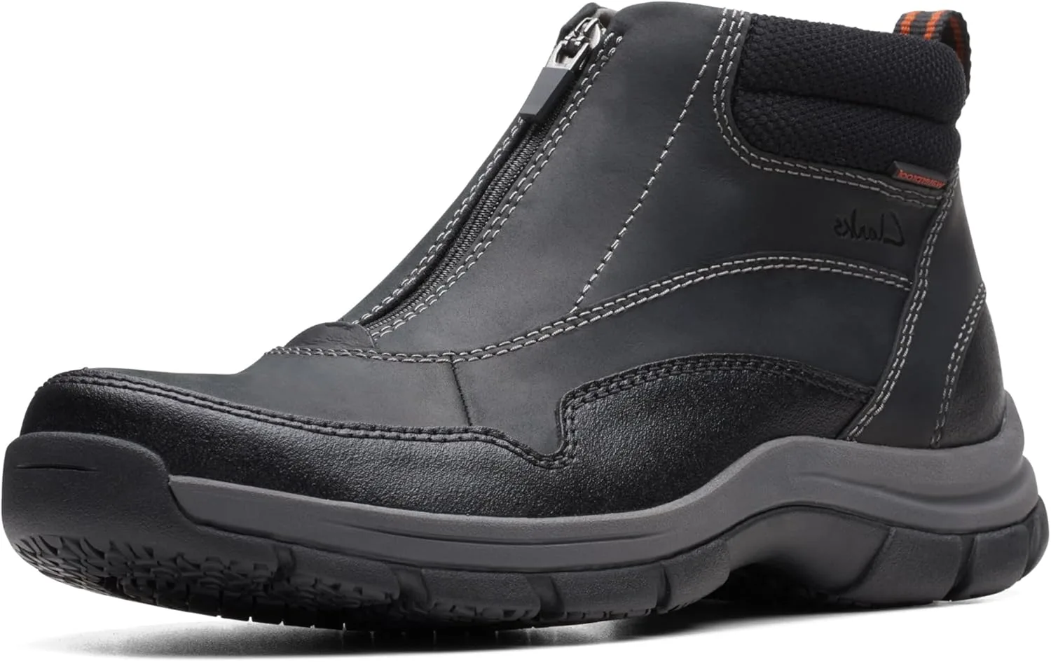 Мужские ботинки Clarks Walpath родом из Оксфорда, черный