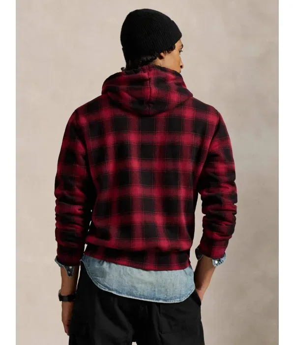 Толстовка с подкладкой regular fit Polo Ralph Lauren, красный — фото 3