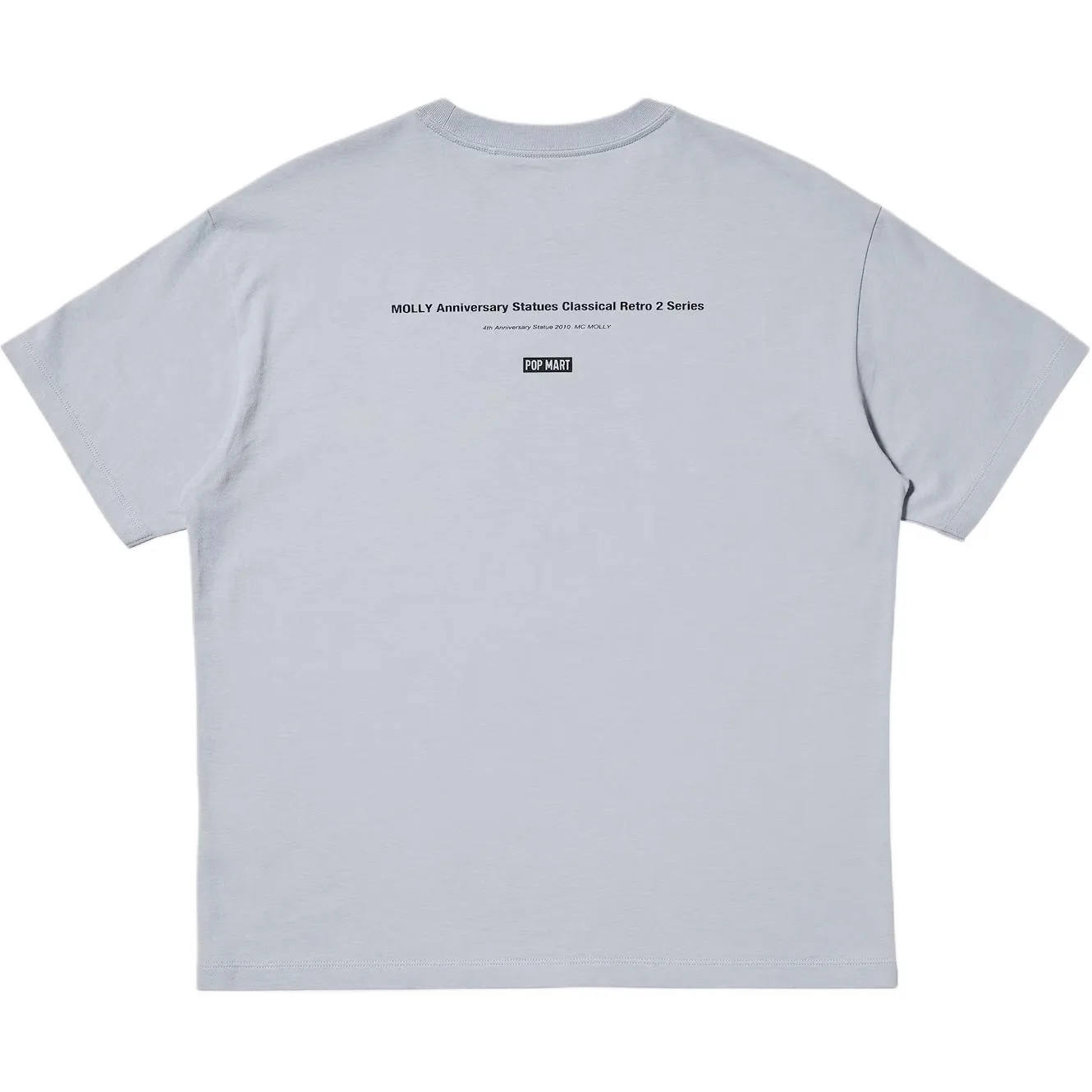 Футболка POP MART UNIQLO, серый — фото 3
