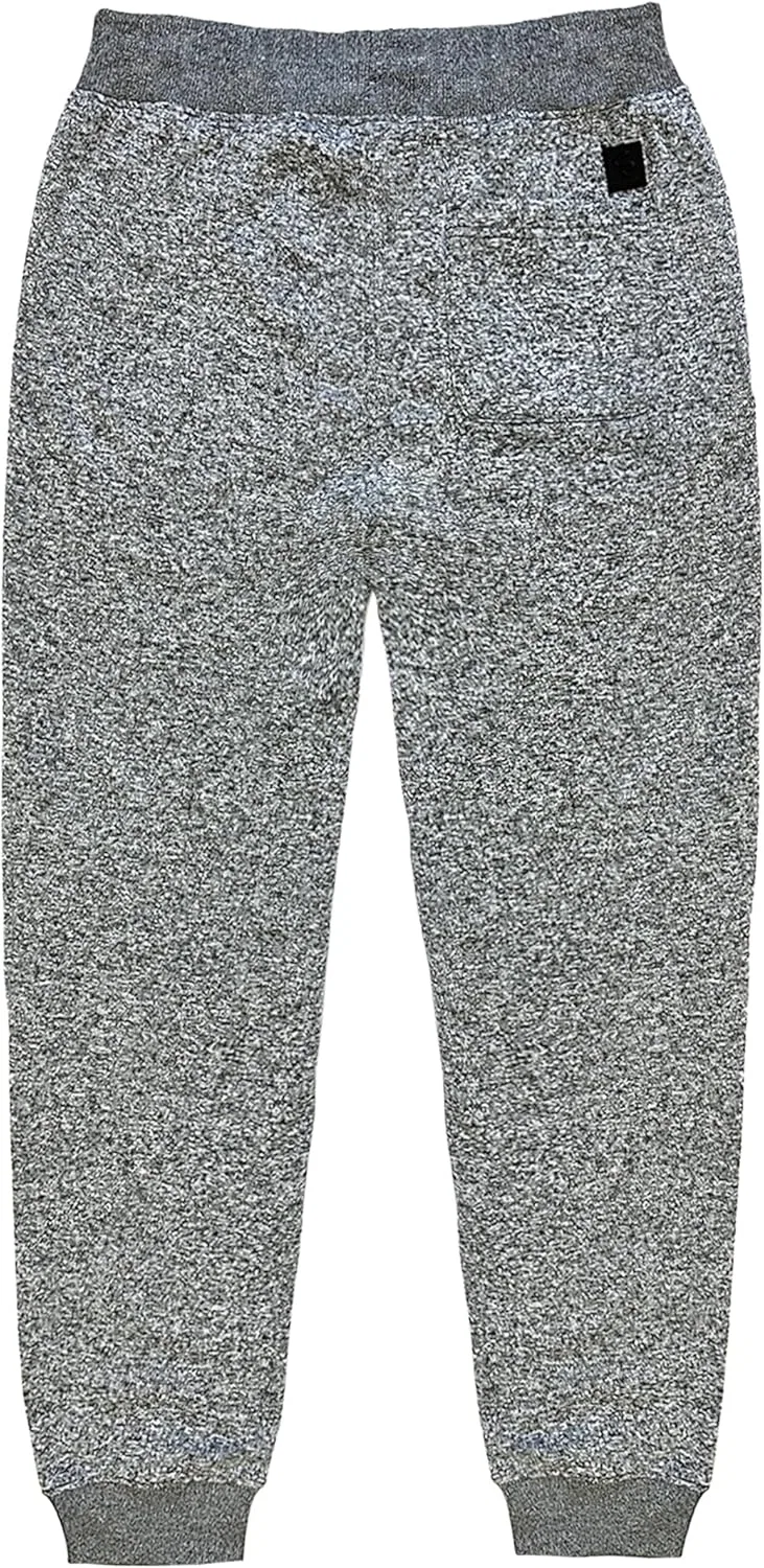Спортивные брюки Southpole для мальчиков из флиса Active Basic, Marled Grey (Rubber Logo At Back) — фото 2