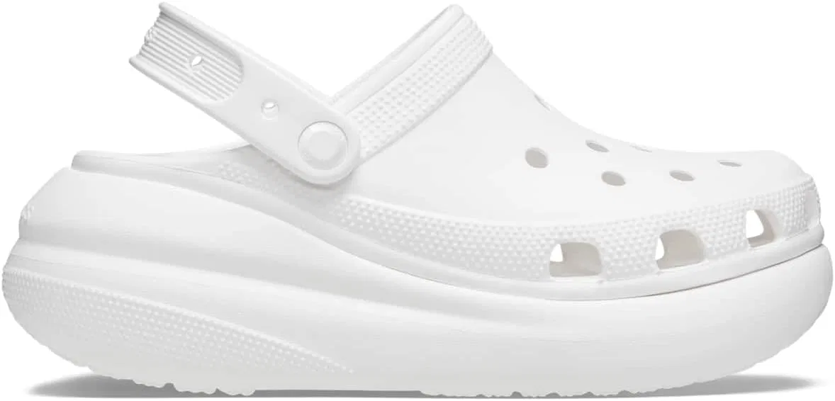 Кроксы Unisex Crush Clogs, Platform ShoesHolzschuh Crocs, White — фото 2