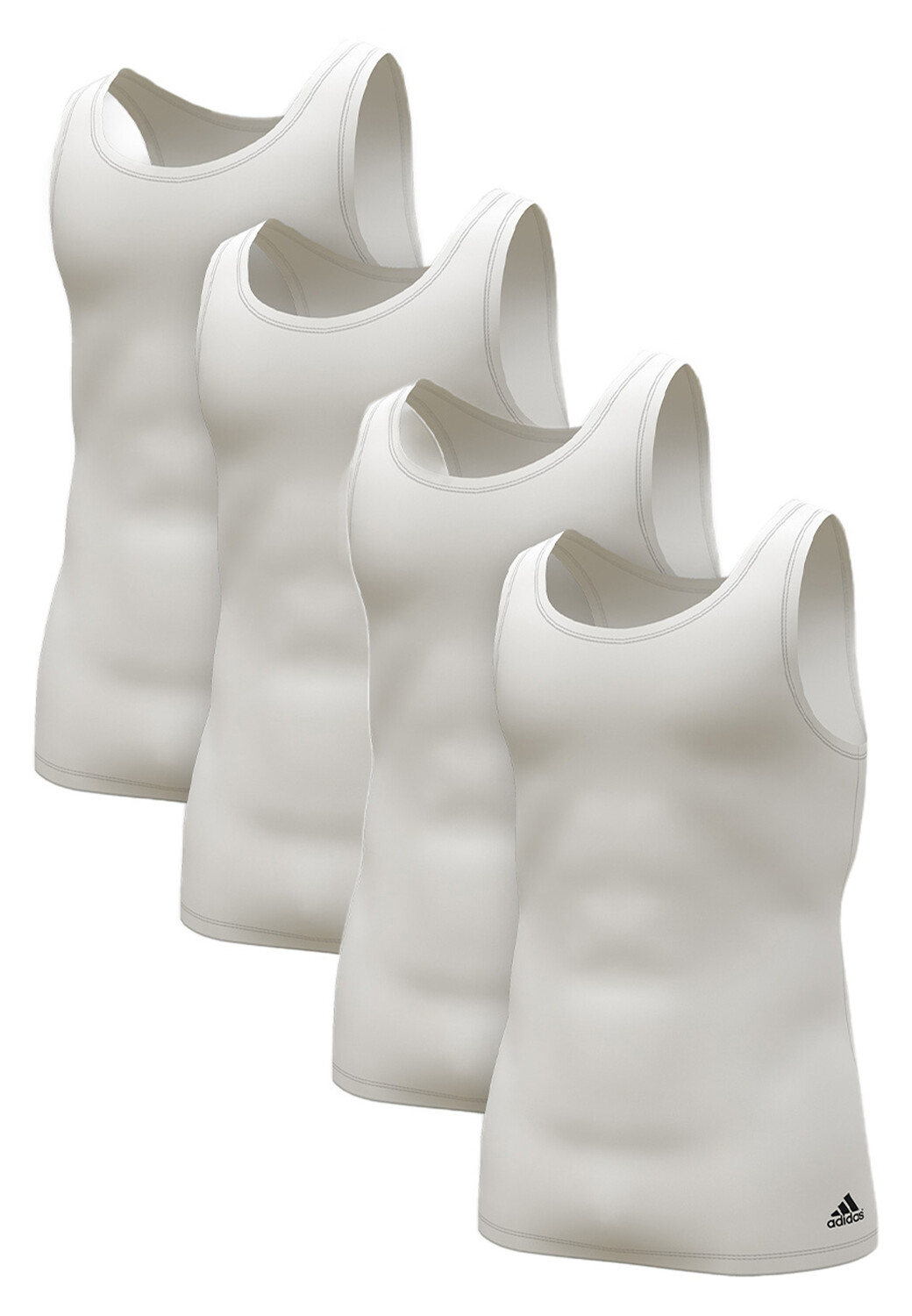 

Майка Adidas Sportswear/Tanktop Active Flex Cotton 3 Stripes, белый