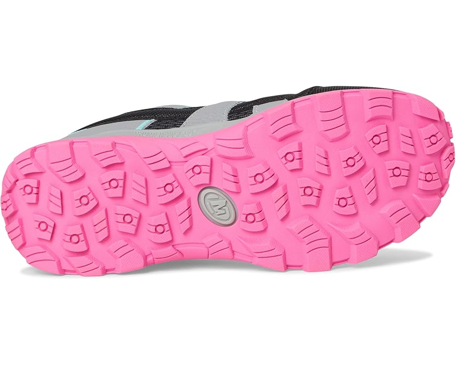Детские треккинговые ботинки Merrell Moab Kdz Wp (Little Kids/Big Kids) Merrell Kids, Grey/Pink — фото 3