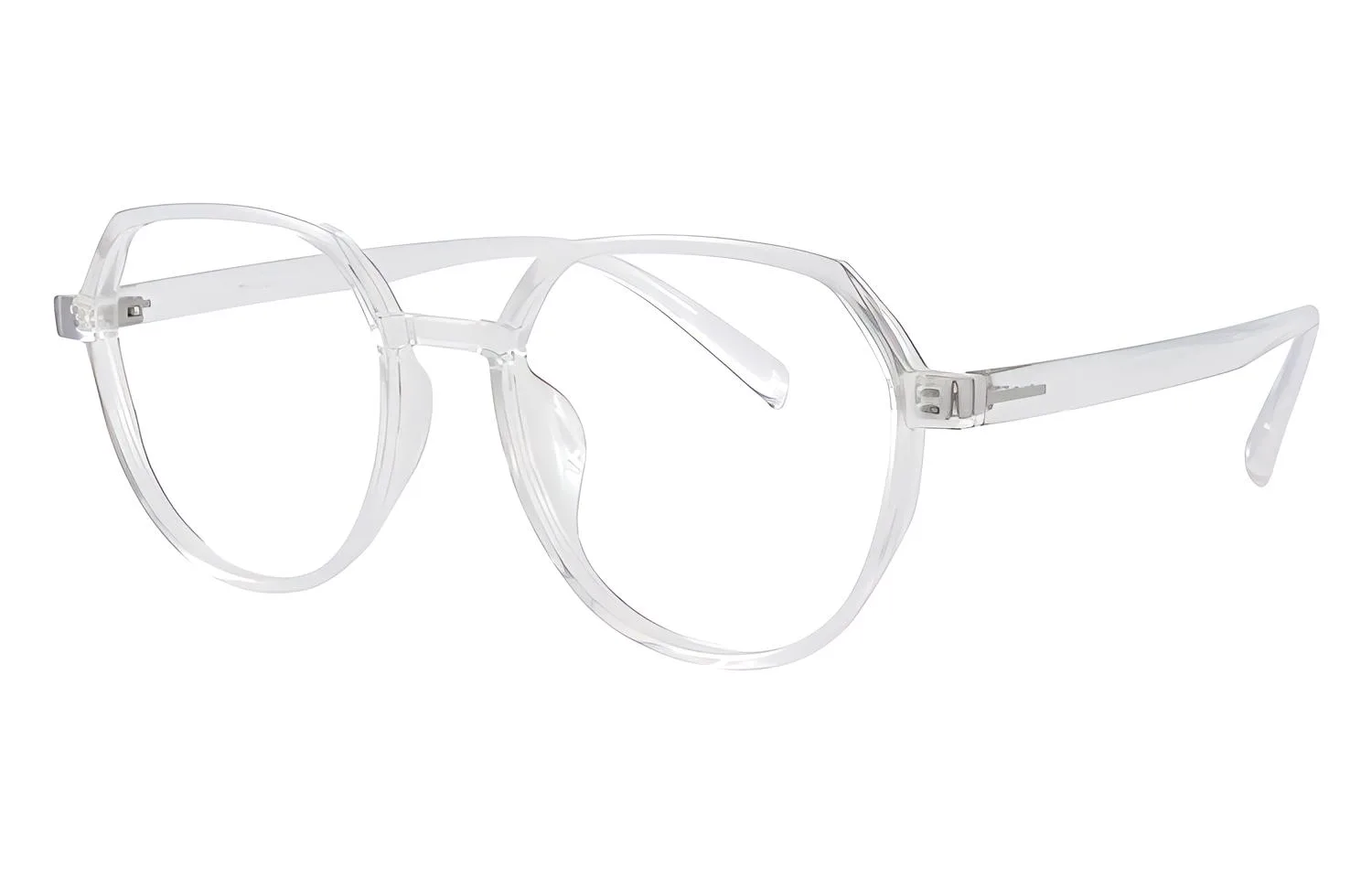 Очки для зрения унисекс MUZU, Polymorphic Style Transparent-C01 & Plano Blue Light Blocking Lens