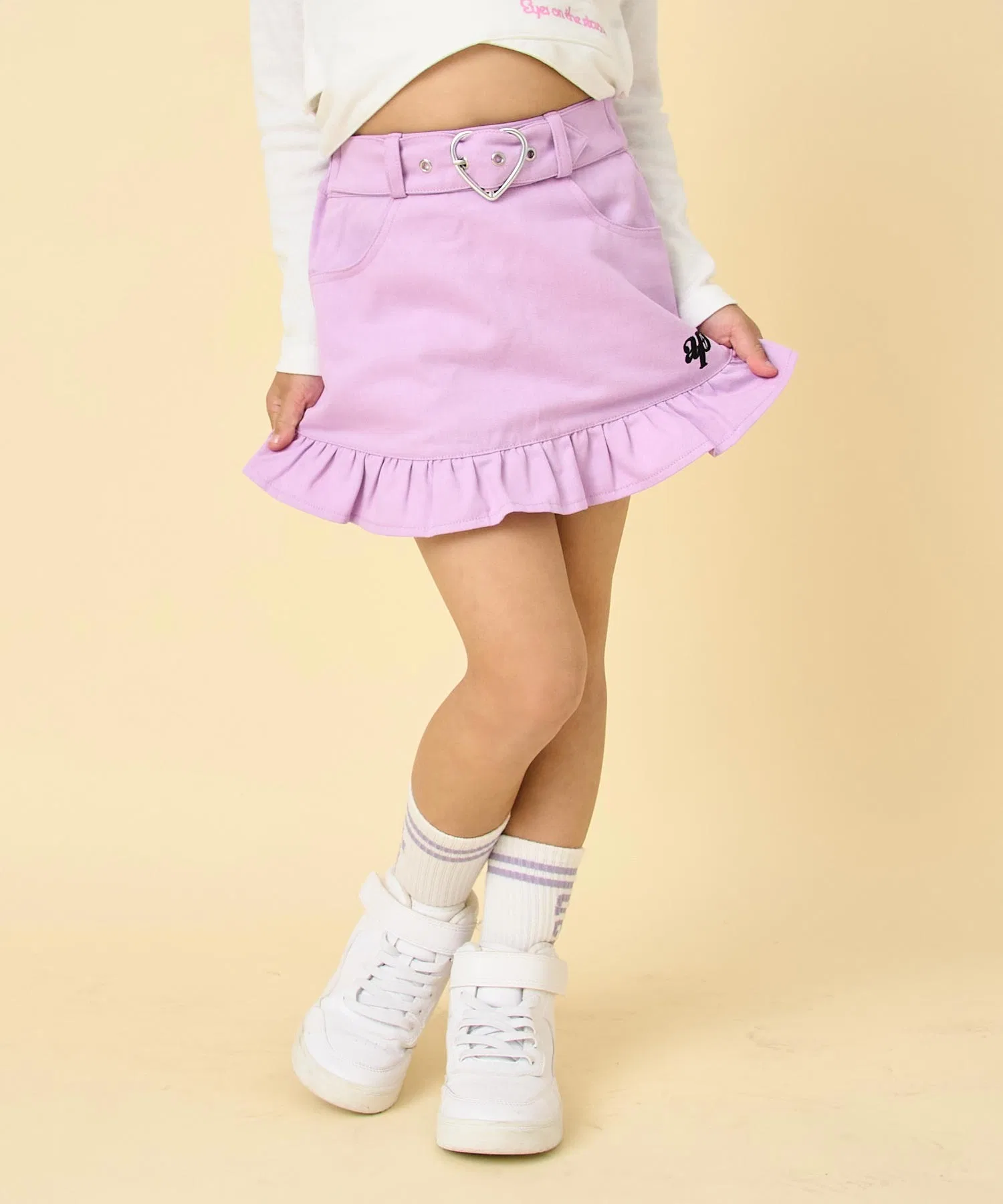 Детская юбка ANAP kids с поясом и рюшами — фото 2