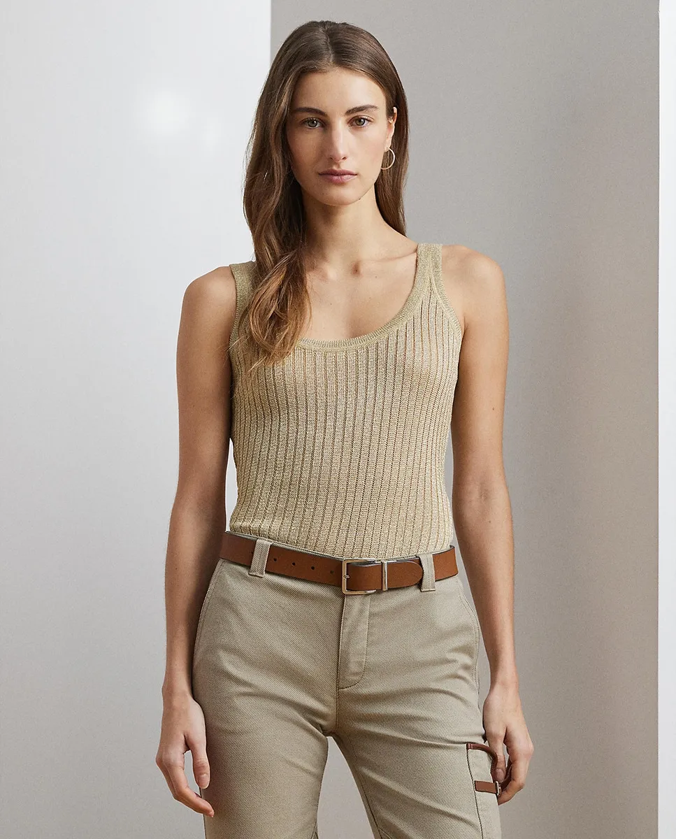 

Женская майка Lauren Ralph Lauren, золото