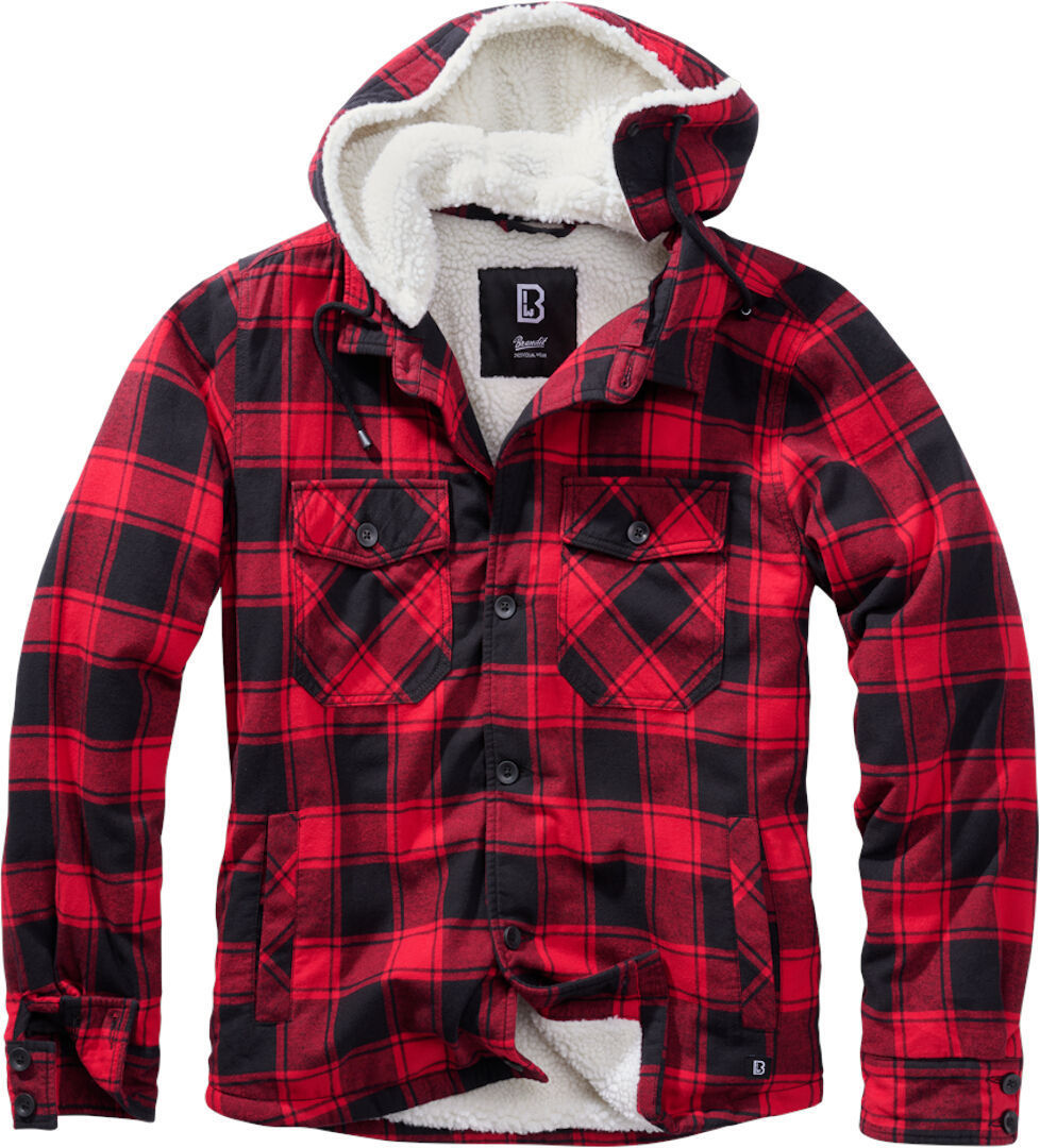 

Куртка Brandit Lumber Jacket, карсный/черный