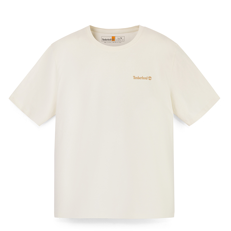 

Футболка мужская айвори Timberland, слоновая кость, Бежевый, Футболка мужская айвори Timberland, слоновая кость