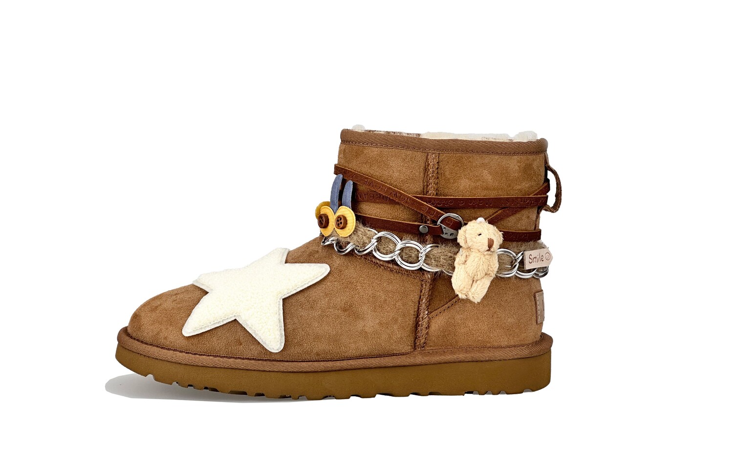 

Ботинки UGG CLASSIC MINI Snow Boots Women's Chestnut