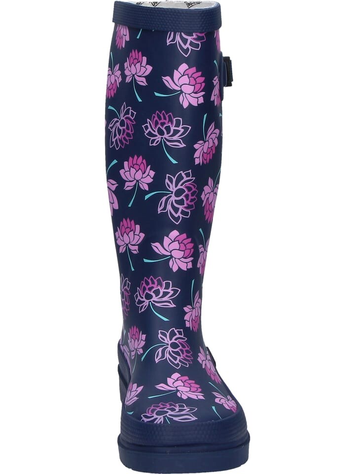 Резиновые сапоги Bockstiegel Regenstiefel Lena, цвет dunkelblau/multi — фото 3