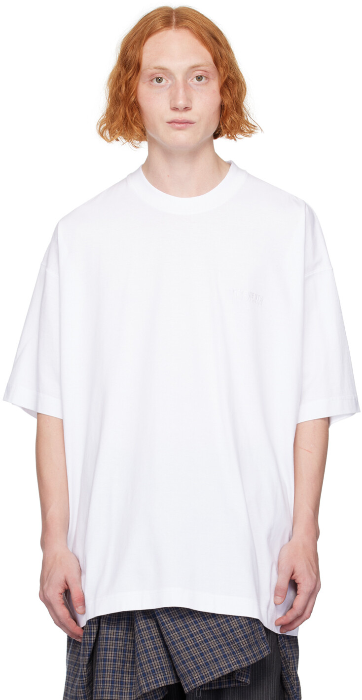 

Футболка с логотипом «Limited Edition» VETEMENTS, белый