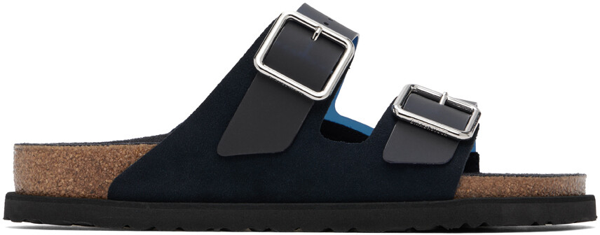 

Сандалии молочные из ПВХ Navy 1774 Arizona Birkenstock