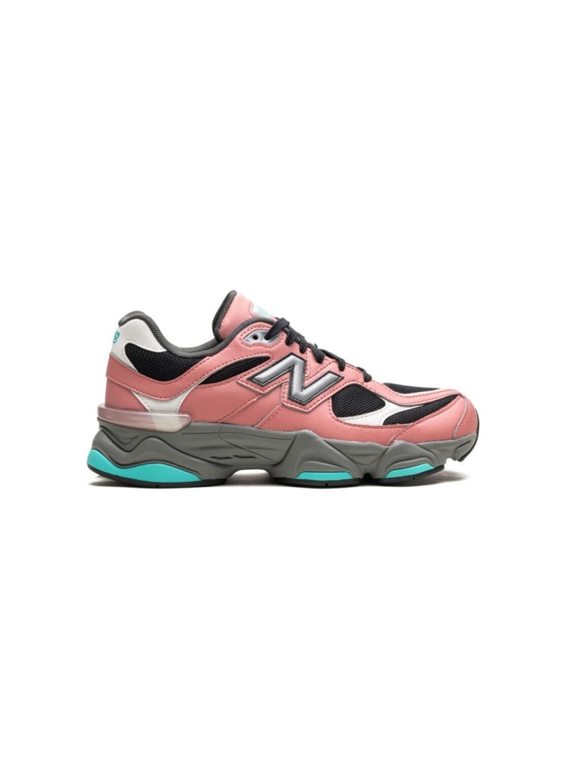 Кроссовки 9060 Pink Teal New Balance Kids, розовый — фото 2
