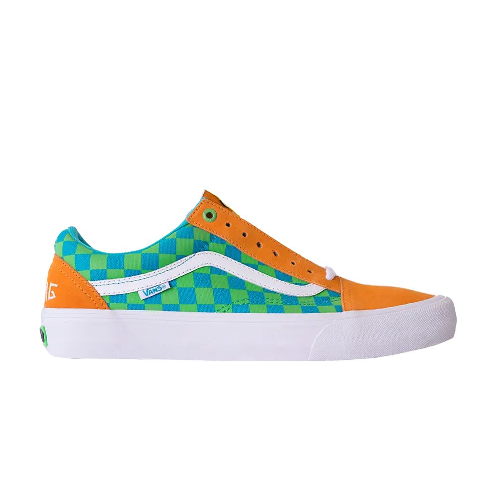 

Кроссовки Old Skool Pro Vans, оранжевый