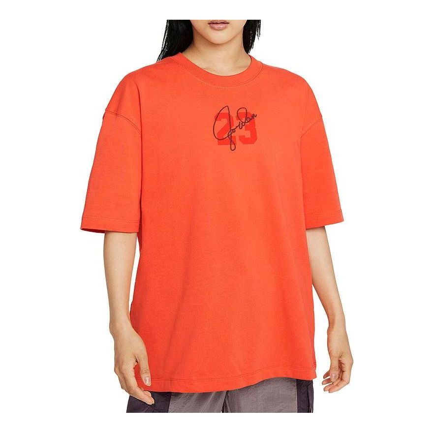 

Футболка (WMNS) AS W J ESSEN SS GRAPHIC Tee Orange DM3245-869