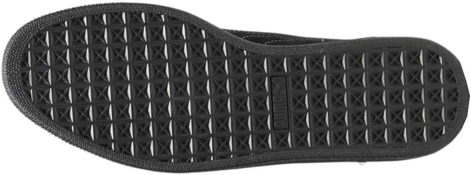 Мужские кроссовки PUMA Suede Classic X Bg с шнуровкой, повседневные - черные, черный — фото 4