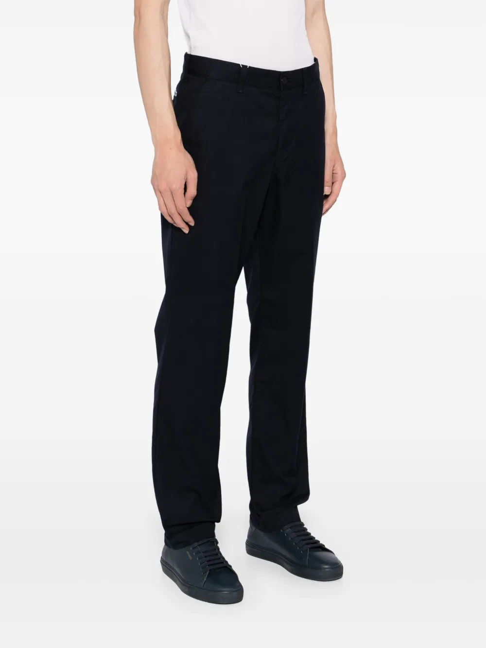 Брюки чинос Lacoste, синий — фото 3
