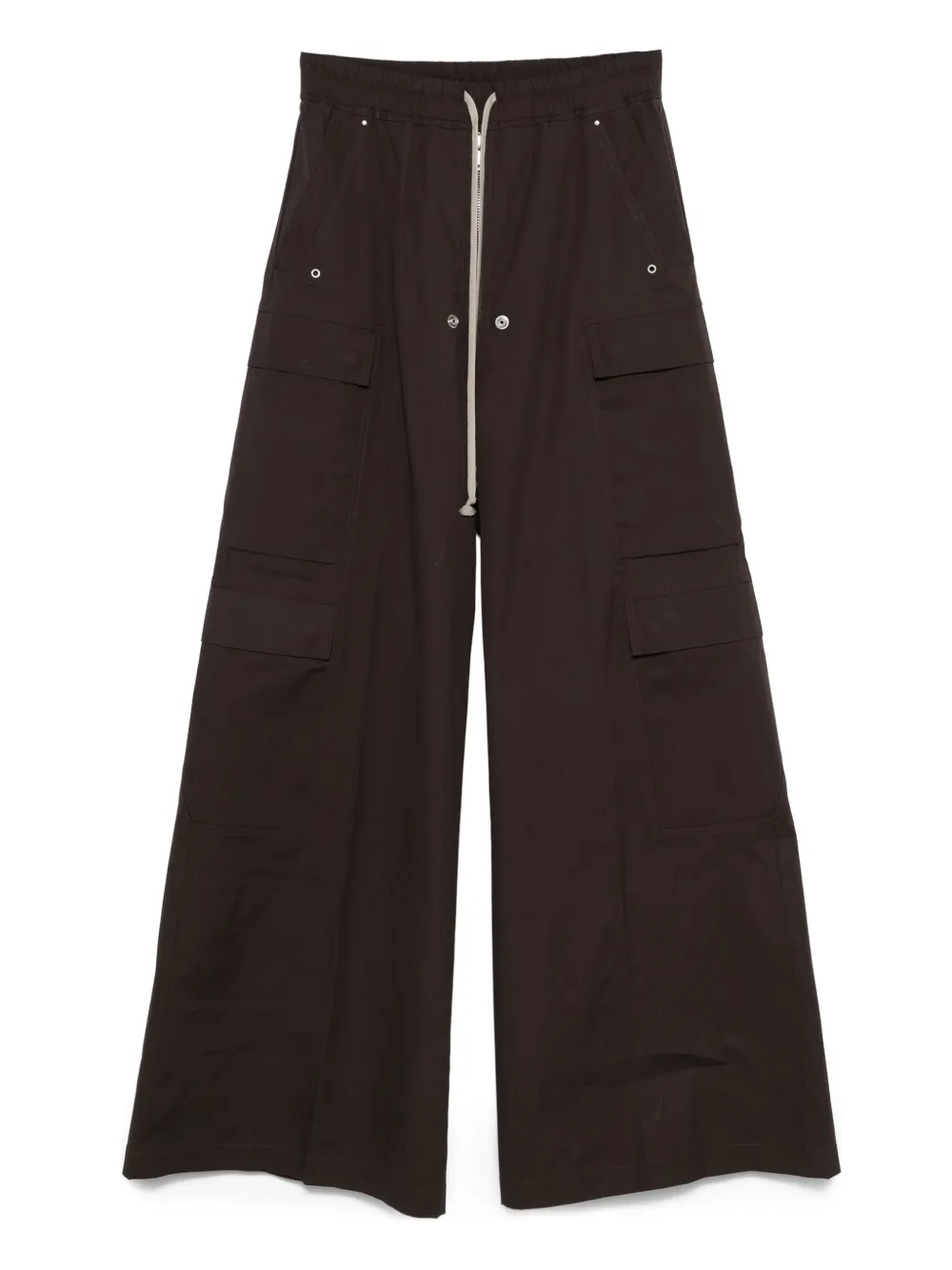 

Брюки карго с кулиской Rick Owens, коричневый