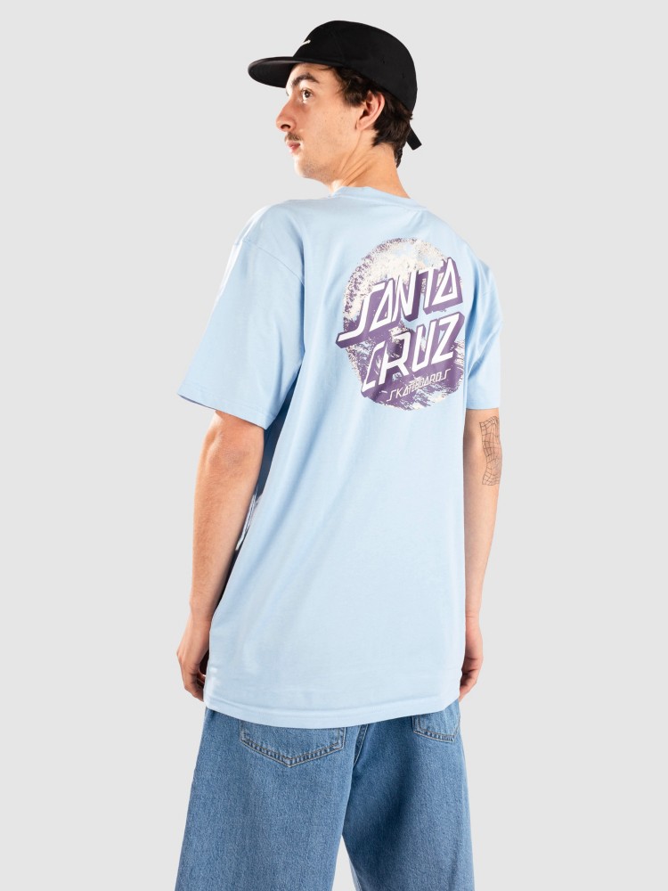 

Футболка Santa Cruz Wave Breaker Dot T-Shirt, fresh blue, Синий, Футболка Santa Cruz Wave Breaker Dot T-Shirt, fresh blue