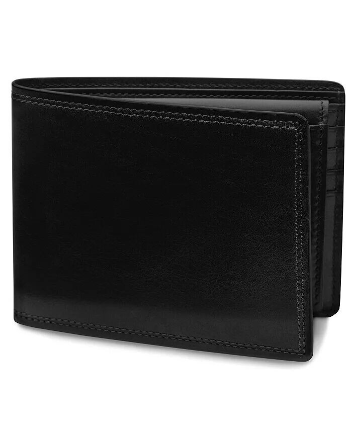 

Мужской кошелек Dolce Leather Credit Wallet с надписью I. Кейс Bosca, черный