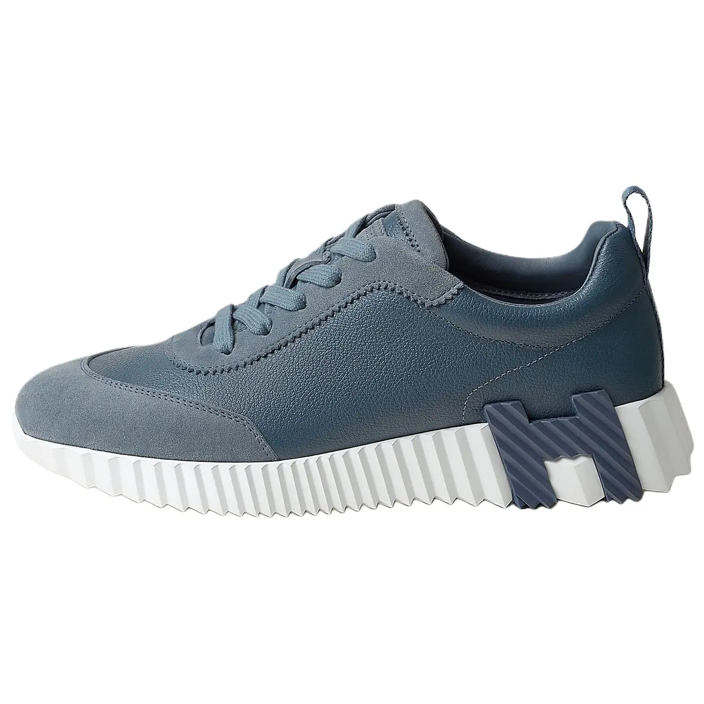 HERMES Кроссовки Bouncing Low Top Casual, женские, синие