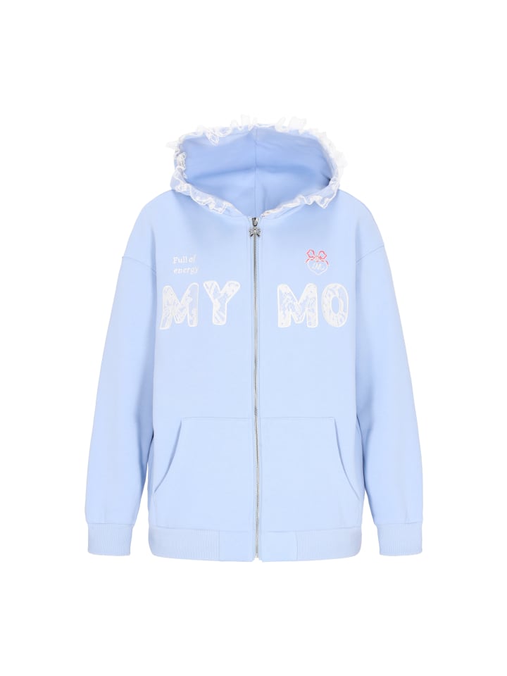 

MyMo Женская толстовка светло-голубого цвета