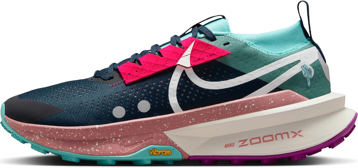 

Мужские кроссовки для бега по пересеченной местности Nike Zegama 2, Armory Navy Sail Green Frost Vivid Grape