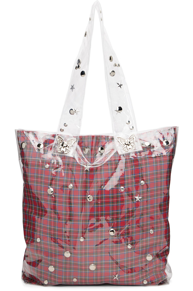 

Chopova Lowena Красная пластиковая сумка