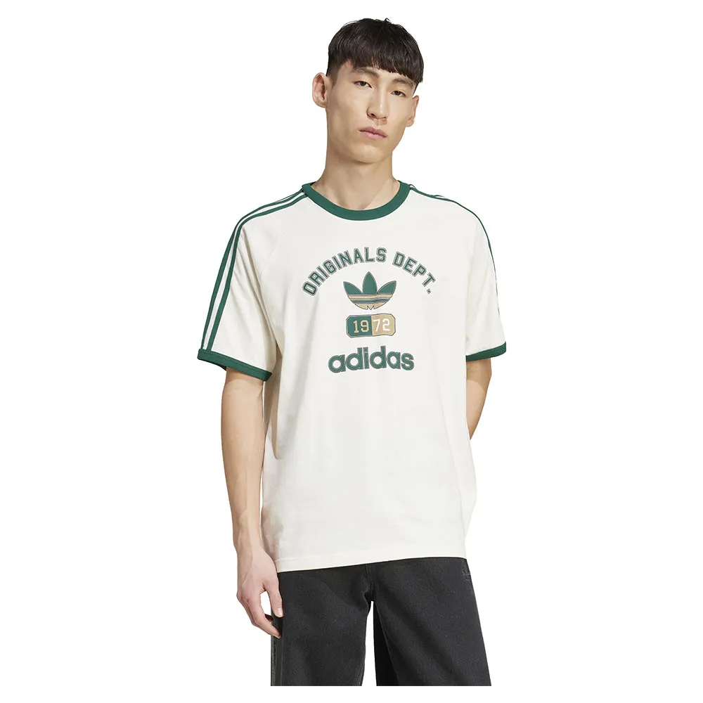 

Футболка с коротким рукавом adidas Originals 3 Stripes Originals Dept Graphic, белый