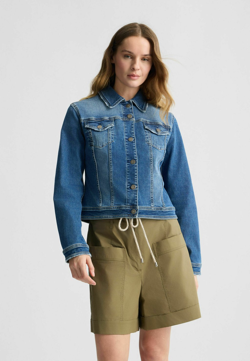 

Джинсовая куртка LIU JO, цвет Blue Denim