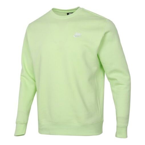 

Толстовка Nike Sportswear Club Fleece Stay Warm Sports Pullover Round Neck Green, зеленый