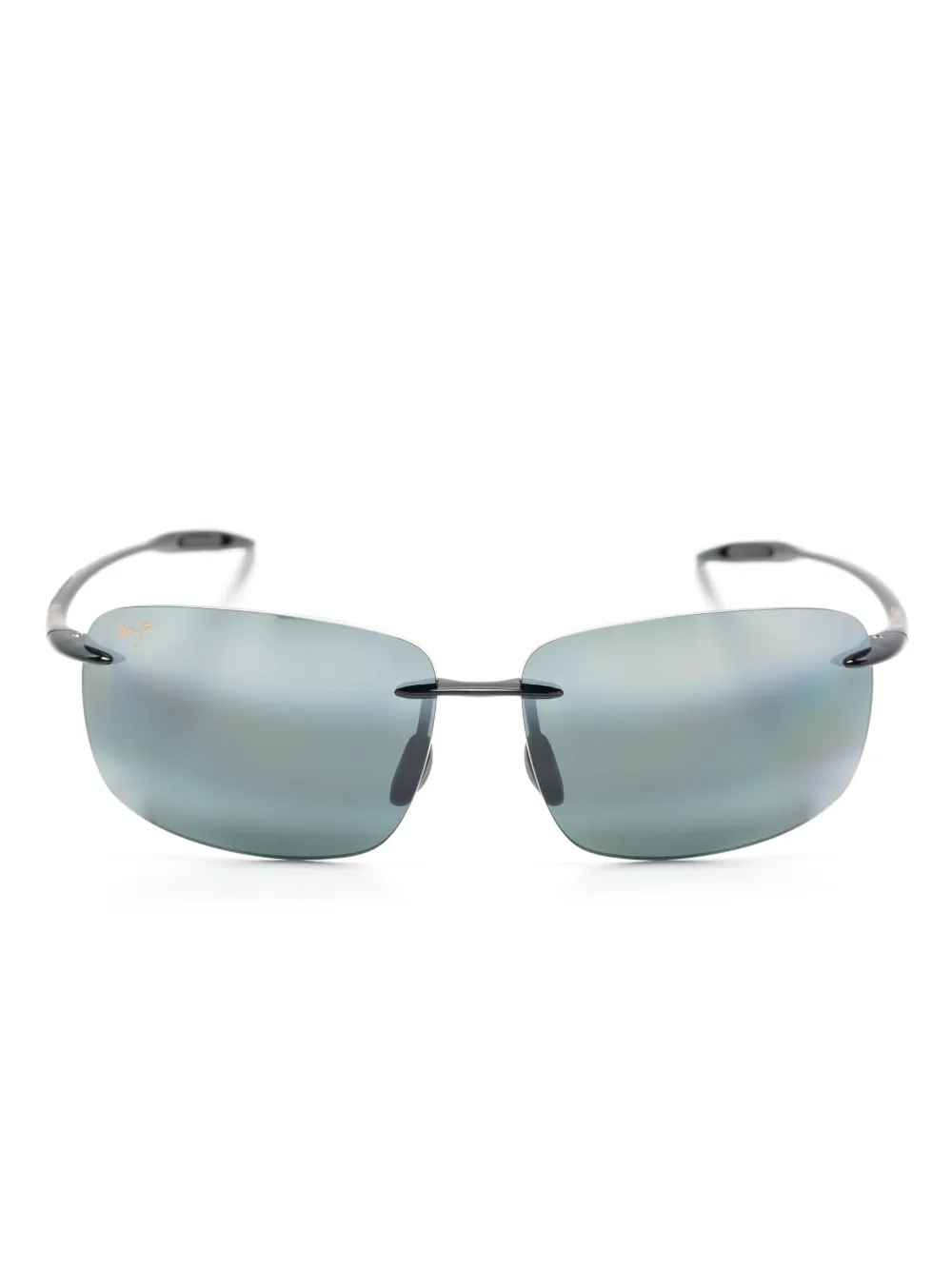 

Солнцезащитные очки Breakwall в прямоугольной оправе Maui Jim, черный