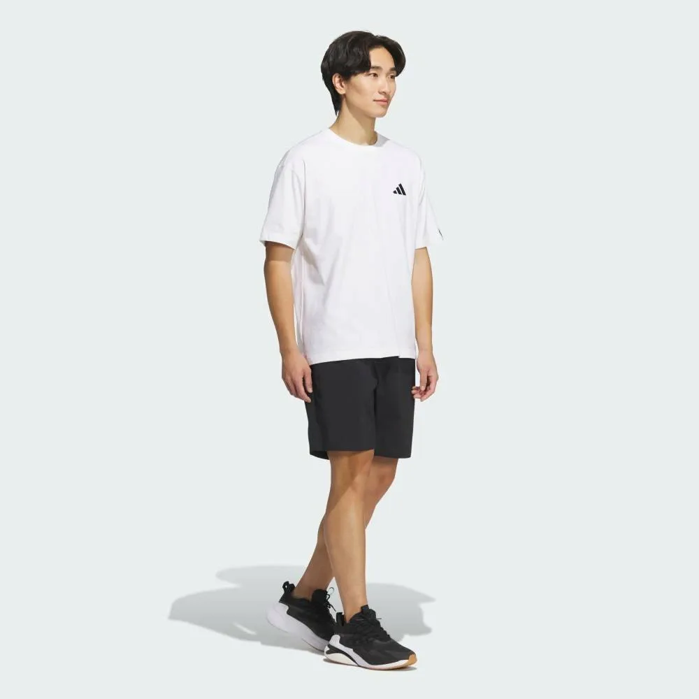 Футболка Essentials Plus свободного кроя с небольшим логотипом и коротким рукавом Adidas, white — фото 3