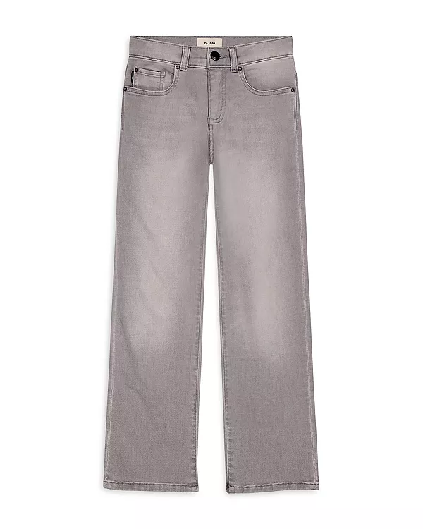 

Прямые джинсы Benji для мальчиков, из выстиранного серого трикотажа - для детей постарше. Dl1961, серый