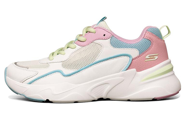 

Кроссовки женские BOBS BAMINA Low-top розовые/белые/синие Skechers