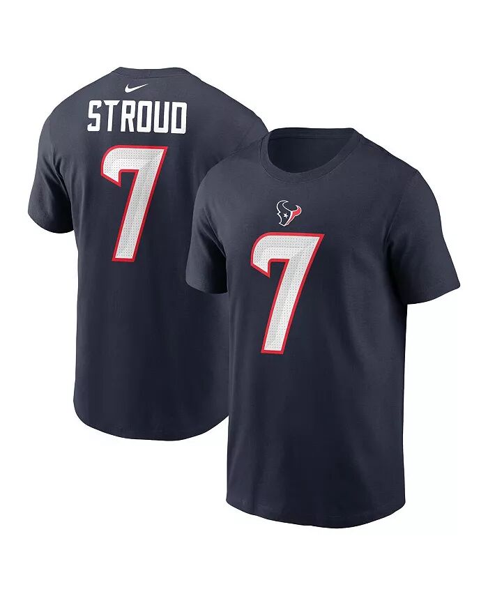 

Футболка с именем игрока и номером Big Boys and Girls CJ Stroud Houston Texans Nike