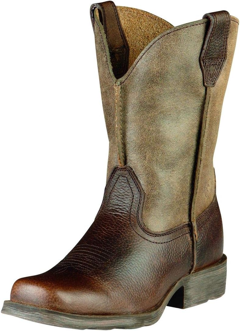 

Детские ковбойские сапоги Ariat Unisex Rambler, Little Kid (4-8 Years) Earth