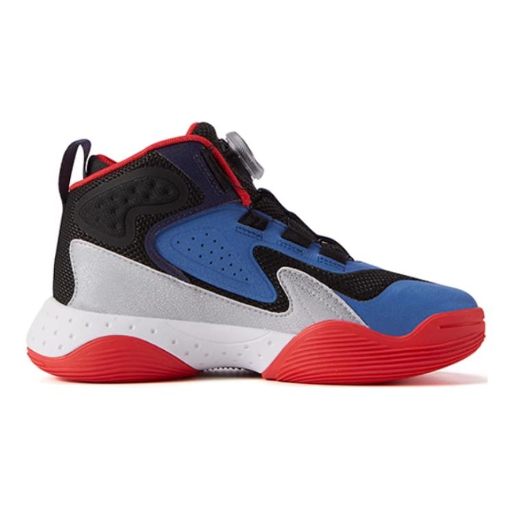 FILA KIDS Детские баскетбольные кроссовки Mid Top Black Blue с технологией BOA, устойчивые к истиранию и обеспечивающие поддержку — фото 3