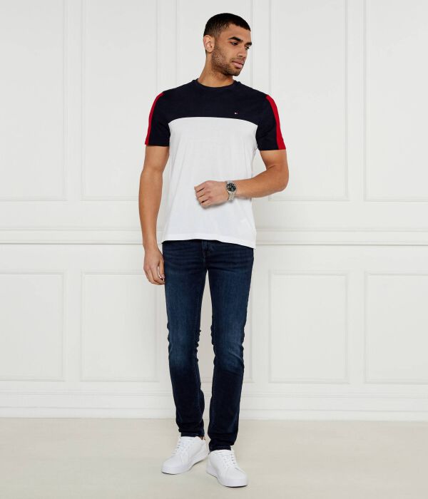 Футболка мужская Tommy Hilfiger хлопковая, мультиколор — фото 2