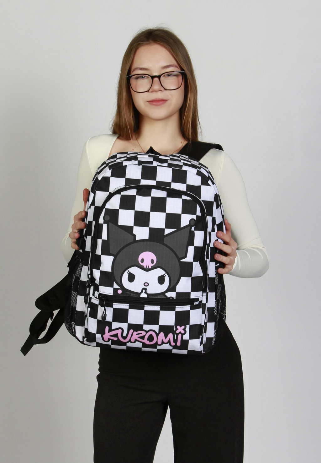 

Рюкзак SANRIO KUROMI FIGHT Karactermania, черный
