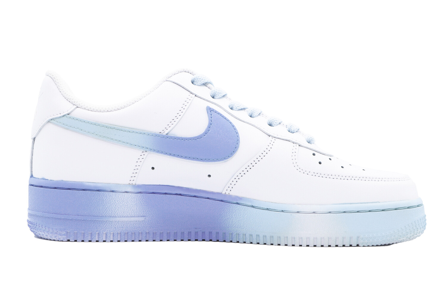 

Женские кроссовки для скейтбординга Nike Air Force 1, White/Blue