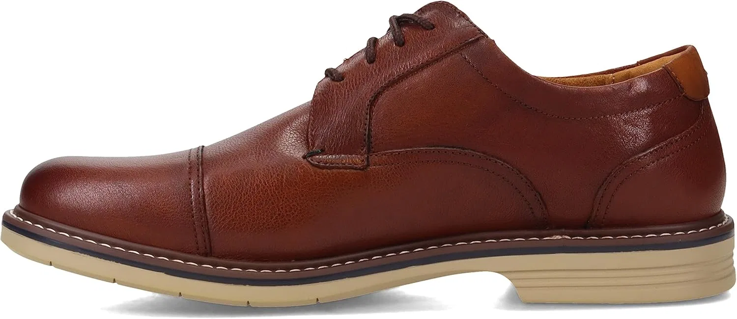 Мужские оксфорды Florsheim Norwalk с мыском, Cognac — фото 4