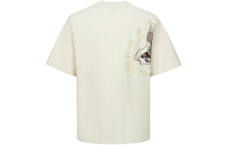 

Футболка унисекс Off White Evisu, кремовый