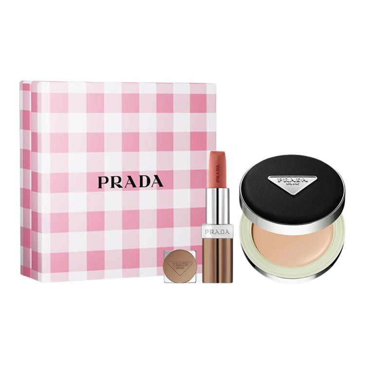 

Бальзам для губ Air Cushion набор для макияжа легко растушевывается натуральный 12g+3.8g PRADA